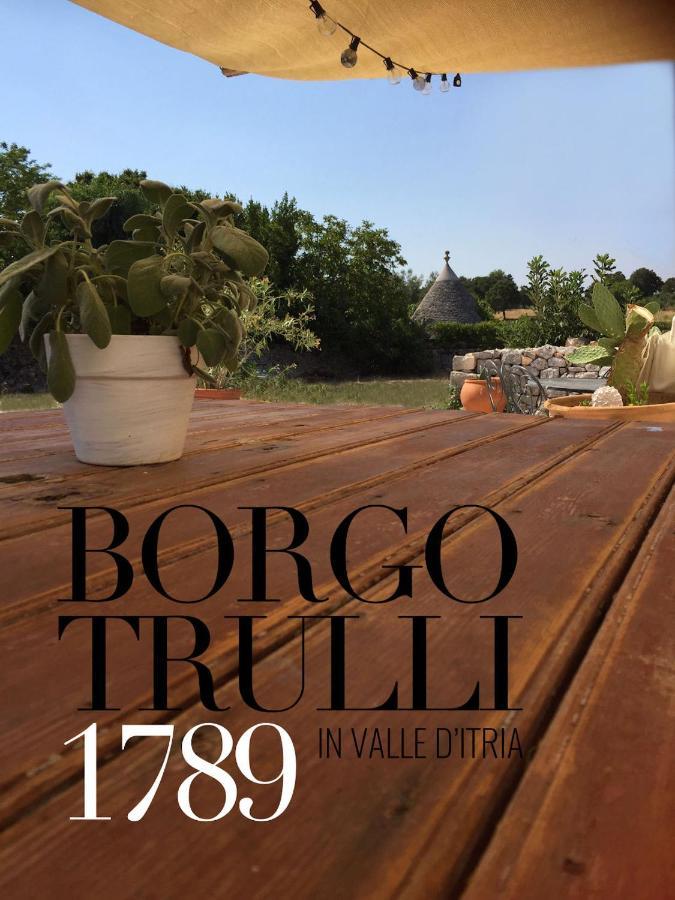Borgo Trulli 1789 Bed & Breakfast Ostuni Ngoại thất bức ảnh